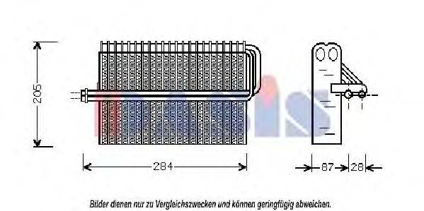 AKS DASIS 820277N Испаритель, кондиционер