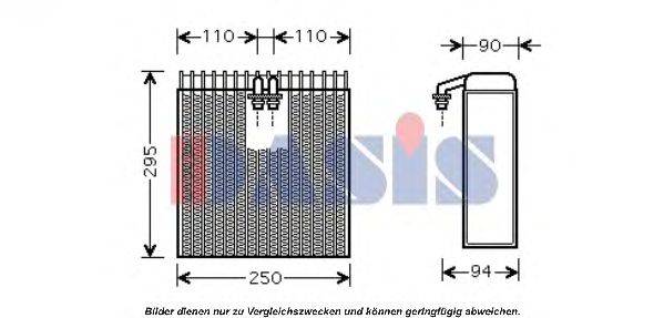 AKS DASIS 820282N Испаритель, кондиционер