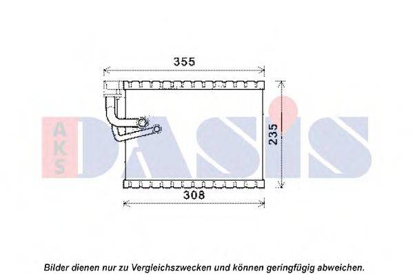 AKS DASIS 820334N Испаритель, кондиционер