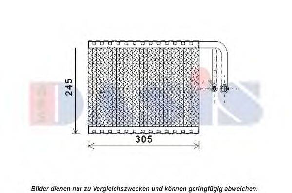 AKS DASIS 820336N Испаритель, кондиционер