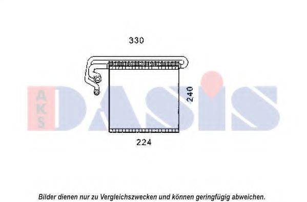 AKS DASIS 820355N Испаритель, кондиционер