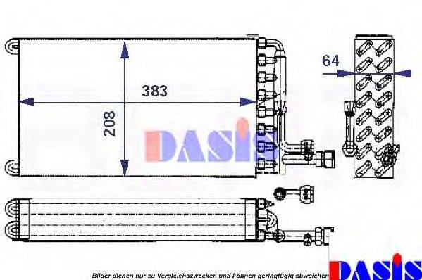 AKS DASIS 821050N Испаритель, кондиционер