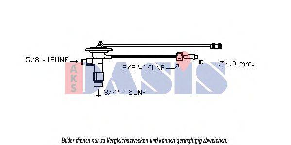 AKS DASIS 840100N Расширительный клапан, кондиционер