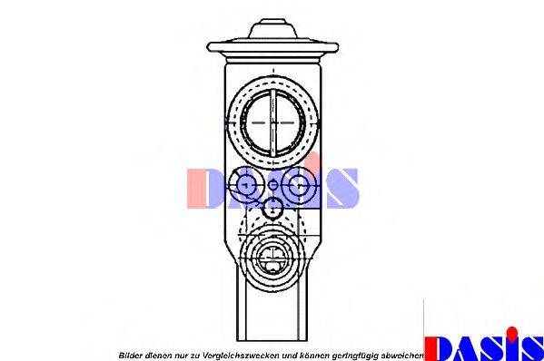 AKS DASIS 840145N Расширительный клапан, кондиционер