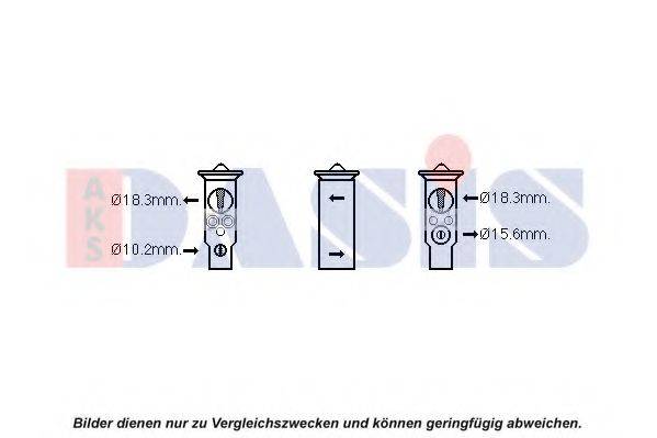 AKS DASIS 840288N Расширительный клапан, кондиционер