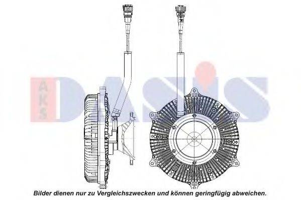 AKS DASIS 138085N Сцепление, вентилятор радиатора