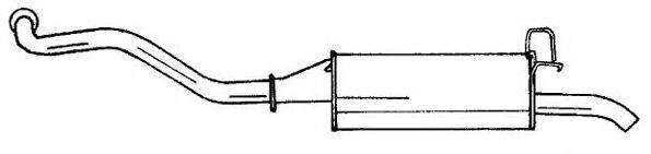 AKS DASIS SG50626 Глушитель выхлопных газов конечный