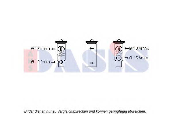 AKS DASIS 840242N Расширительный клапан, кондиционер