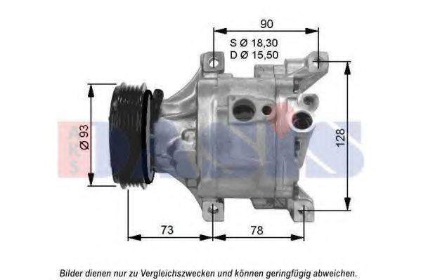 AKS DASIS 852675N Компрессор, кондиционер