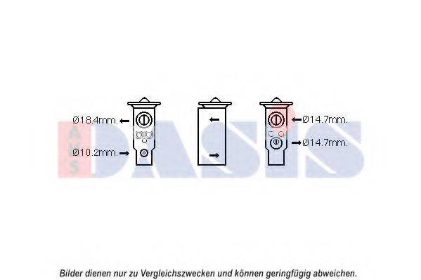 AKS DASIS 840254N Расширительный клапан, кондиционер