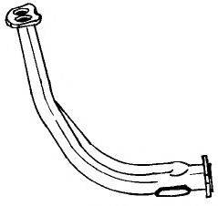 AKS DASIS SG70107 Труба выхлопного газа