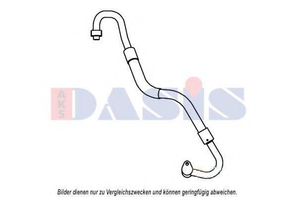 AKS DASIS 885855N Трубопровод высокого / низкого давления, кондиционер