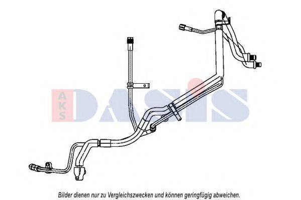 AKS DASIS 885882N Трубопровод высокого / низкого давления, кондиционер