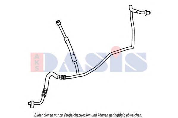 AKS DASIS 885888N Трубопровод высокого давления, кондиционер