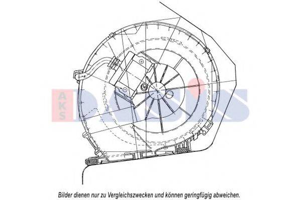 AKS DASIS 188063N Вентилятор салона