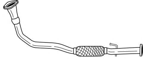 AKS DASIS SG11130 Труба выхлопного газа