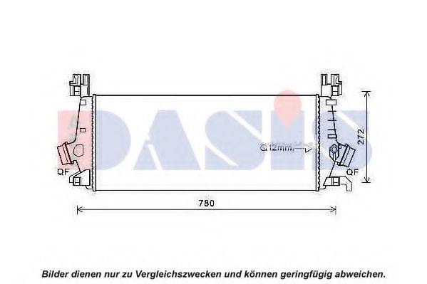 AKS DASIS 157049N Интеркулер