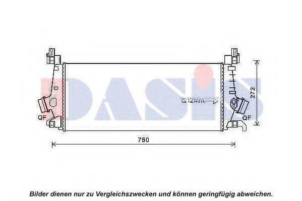 AKS DASIS 157048N Интеркулер