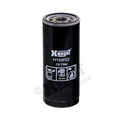 HENGST FILTER H14W22 Масляный фильтр