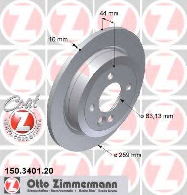 ZIMMERMANN 150340120 Тормозной диск