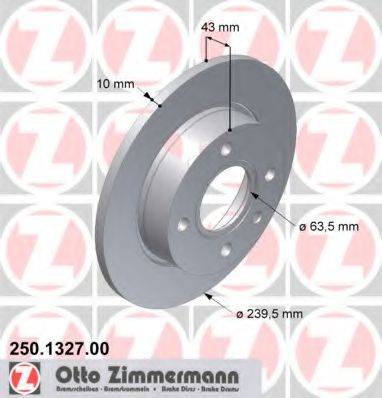 ZIMMERMANN 250132700 Тормозной диск