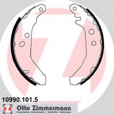 ZIMMERMANN 109901015 Комплект тормозных колодок