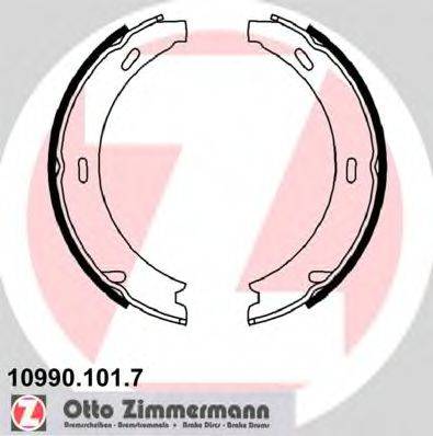 ZIMMERMANN 109901017 Комплект тормозных колодок, стояночная тормозная система