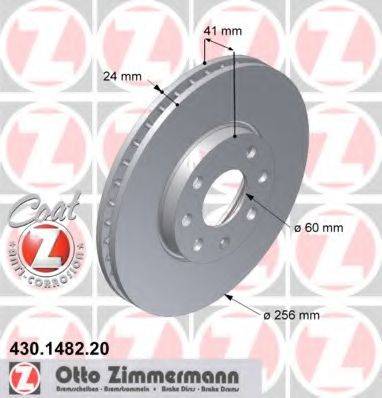 ZIMMERMANN 430148220 Тормозной диск