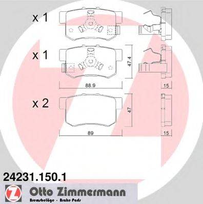 ZIMMERMANN 24231.150.1