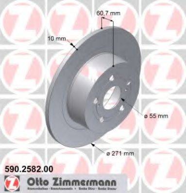 ZIMMERMANN 590258200 Тормозной диск