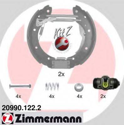 ZIMMERMANN 209901222 Комплект тормозных колодок