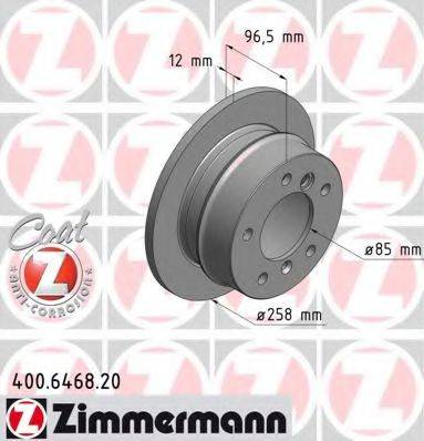 ZIMMERMANN 400646820 Тормозной диск