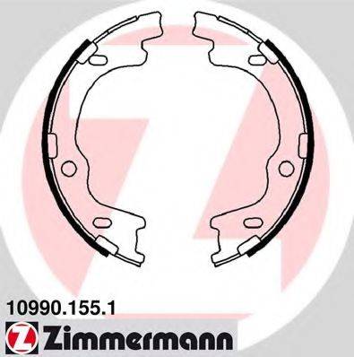 ZIMMERMANN 109901551 Комплект тормозных колодок, стояночная тормозная система