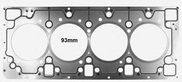 GLASER H8003400 Прокладка, головка цилиндра
