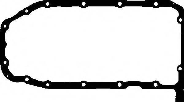 GLASER X5436001 Прокладка, маслянный поддон
