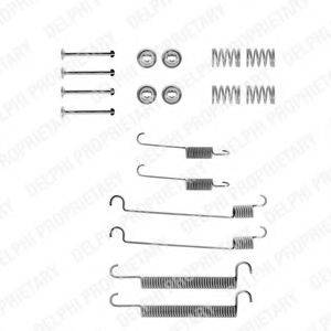 DELPHI LY1016 Комплектующие, тормозная колодка