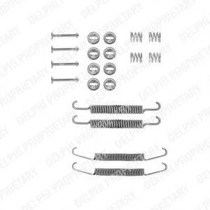 DELPHI LY1017 Комплектующие, тормозная колодка