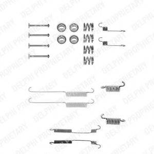 DELPHI LY1035 Комплектующие, тормозная колодка