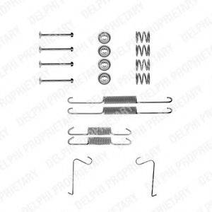 DELPHI LY1158 Комплектующие, тормозная колодка