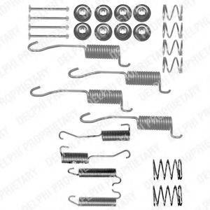 DELPHI LY1260 Комплектующие, тормозная колодка