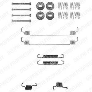 DELPHI LY1261 Комплектующие, тормозная колодка