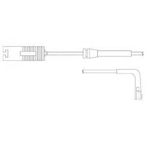 DELPHI LZ0137 Контрольный контакт, контроль слоя тормозных колодок