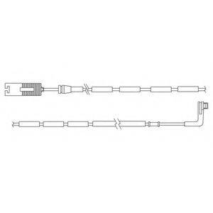 DELPHI LZ0177 Контрольный контакт, контроль слоя тормозных колодок