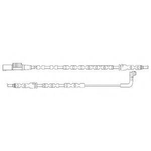 DELPHI LZ0221 Контрольный контакт, контроль слоя тормозных колодок