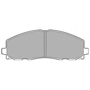 DELPHI LP2694 Комплект тормозных колодок, дисковый тормоз