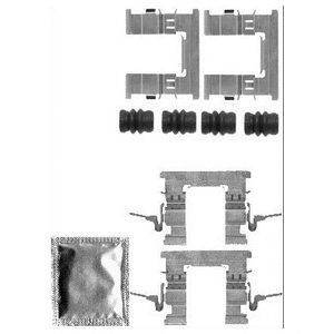 DELPHI LX0579 Комплектующие, колодки дискового тормоза