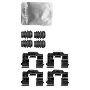 DELPHI LX0581 Комплектующие, колодки дискового тормоза