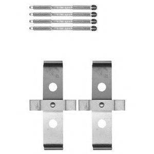 DELPHI LX0595 Комплектующие, колодки дискового тормоза