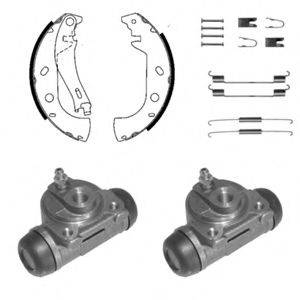 DELPHI 1056 Комплект тормозных колодок