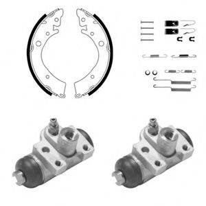 DELPHI 1061 Комплект тормозных колодок